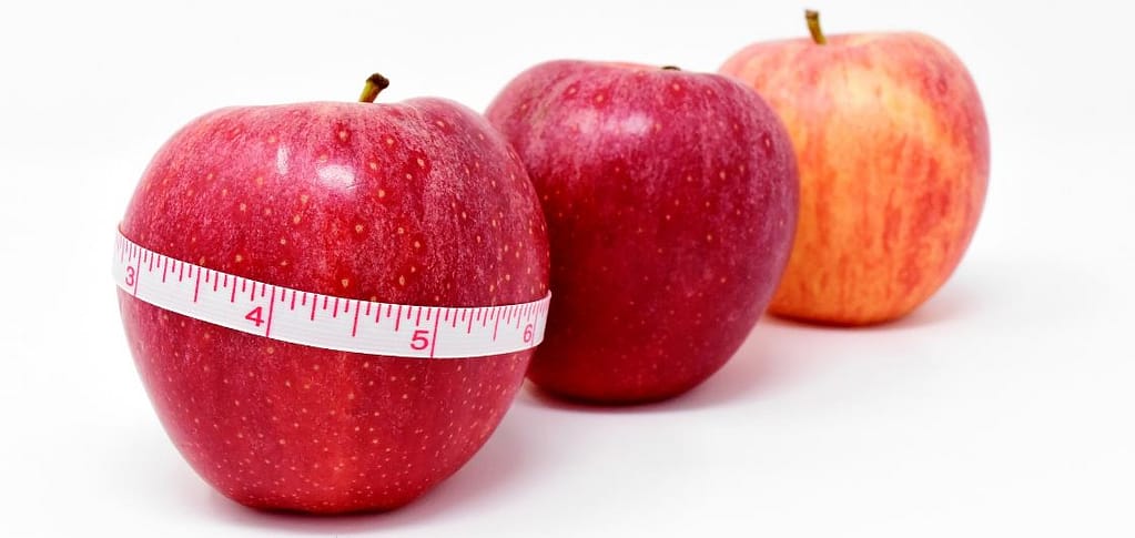 Abnehmen in Brandenburg - gesunde Äpfel als Symbol für gesunde Ernährung